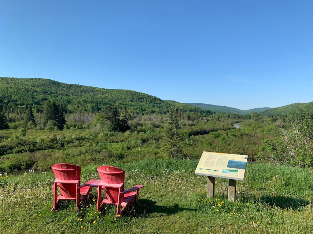 Chalets Les Chanterelles De Forillon L'Anse-au-Griffon Extérieur photo